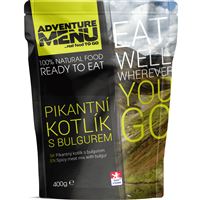 Pikantní kotlík s bulgurem Adventure menu 400g 