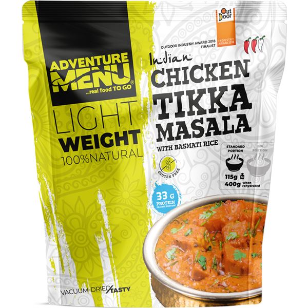 Kuře Tikka Masala s rýží basmati Adventure menu 115g