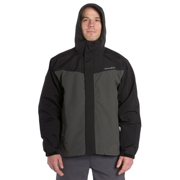 Bunda Grundéns Full Share Jacket - vel. M, Black/Grey