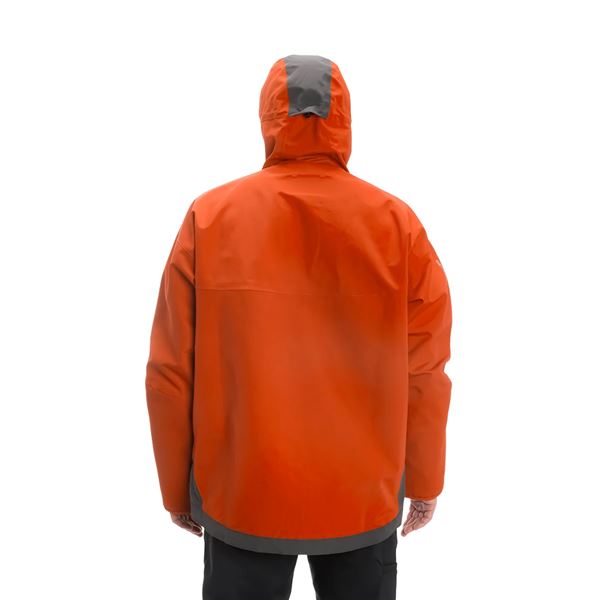 Bunda Grundéns Full Share Anorak - vel. M, Red Orange