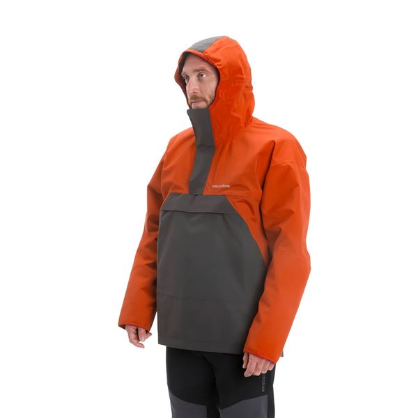 Bunda Grundéns Full Share Anorak - vel. XXL, Red Orange