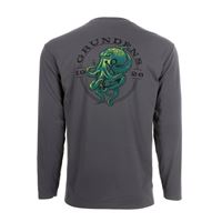 Triko Grundéns Kracken LS Tech Tee - Anchor vel. XL