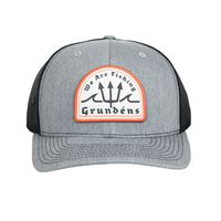 Kšiltovka Grundéns Poseidon Trucker - Heather Grey/Black