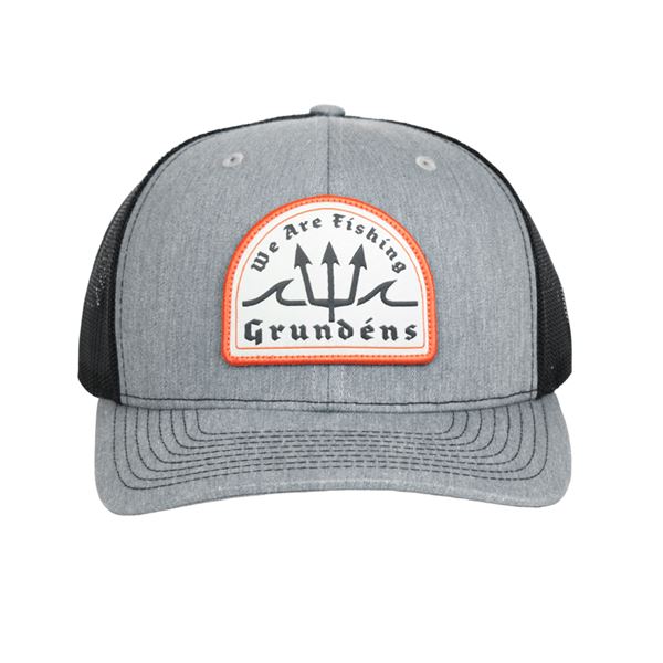 Kšiltovka Grundéns Poseidon Trucker - Heather Grey/Black