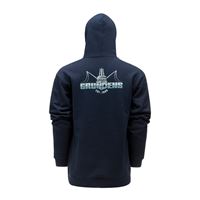 Mikina Grundéns Logo Boat - Dark Navy vel. XXL