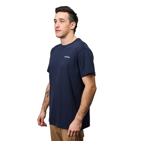 Triko Grundéns Logo Boat - Dark Navy vel. M