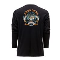 Triko Grundéns Tuna Tattoo LS - Black vel. XL