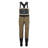 Broďáky Grundéns Boundary Zip Stockingfoot Wader - vel. MD (9-11) Stone/Otter 