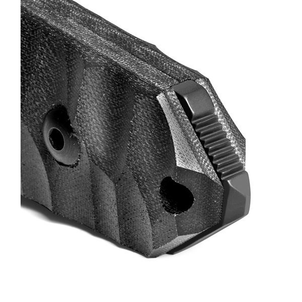 Survival nůž TB Outdoor Maraudeur G10, kombinované ostří, Kydex - Black