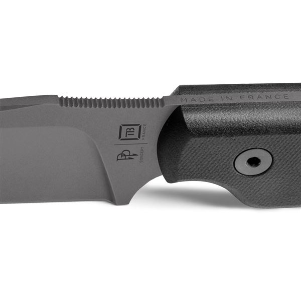 Univerzální nůž TB Outdoor Commandeur G10 Smooth, Kydex - Black