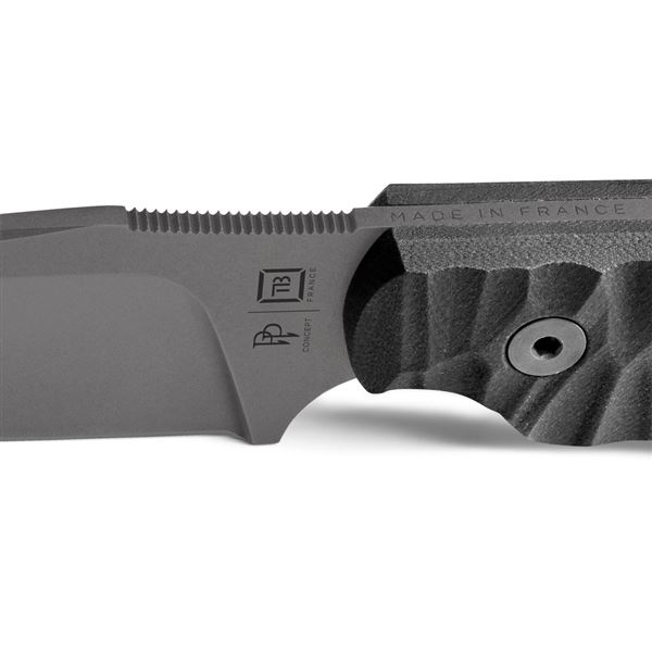 Univerzální nůž TB Outdoor Commandeur G10 TX, Kydex - Black