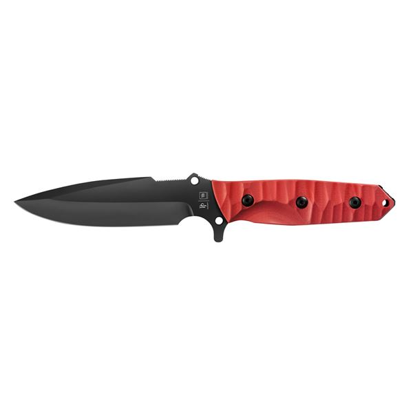 Survival nůž TB Outdoor Maraudeur G10, Hladké ostří, Kydex - Red