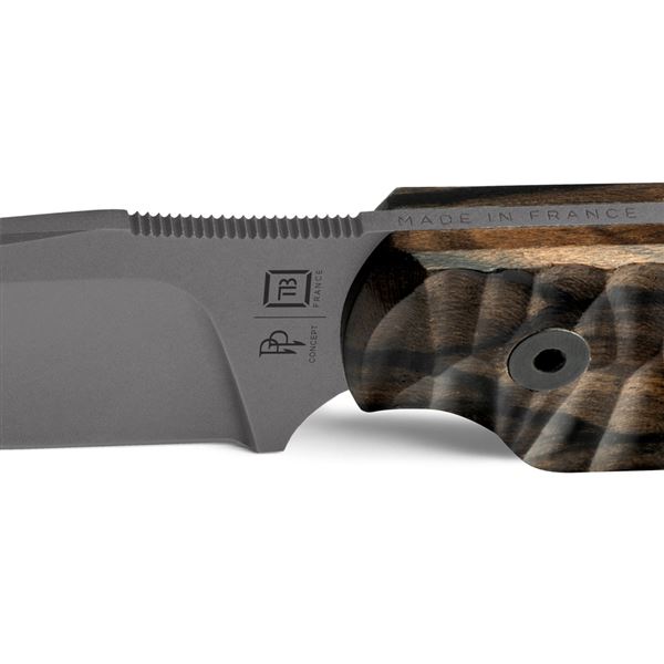 Univerzální nůž TB Outdoor Commandeur, Kydex - ZIRICOTE WOOD 