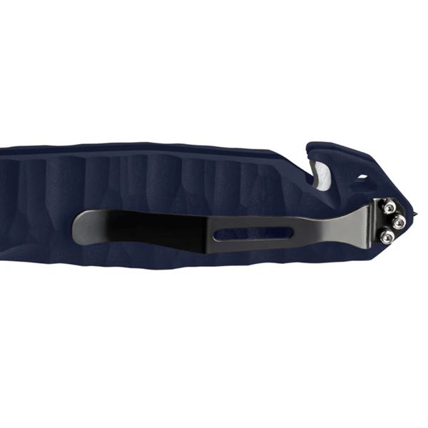 Zavírací nůž TB Outdoor CAC S200 JUNIOR French Army PA6, Blue blade, Round tip - Blue