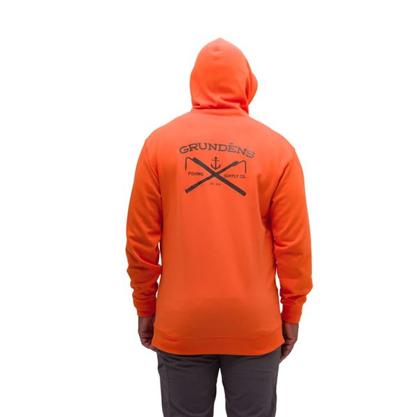 Mikina Grundéns Displacement DWR - Red Orange vel. XXL