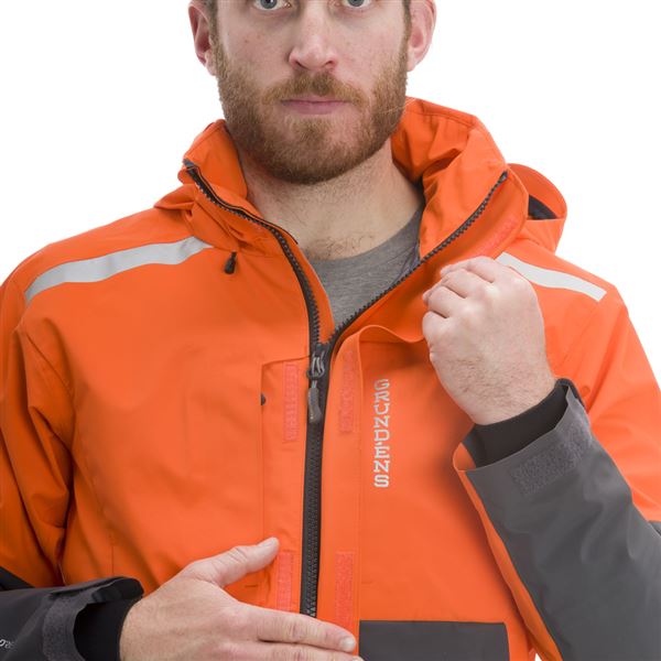 Bunda Grundéns Gambler Gore-Tex - Red Orange vel. XXL