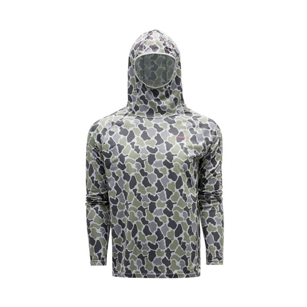 Mikina Grundéns Solstrale - Tea Duck Camo vel. M