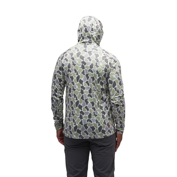 Mikina Grundéns Solstrale - Tea Duck Camo vel. XL