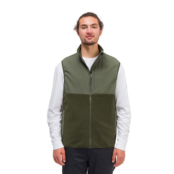 Bering Fleece Pro Vest  - Deep Lichen Green/Deep Depths vel. L