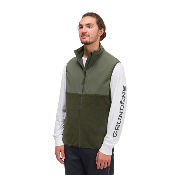 Bering Fleece Pro Vest  - Deep Lichen Green/Deep Depths vel. XXL