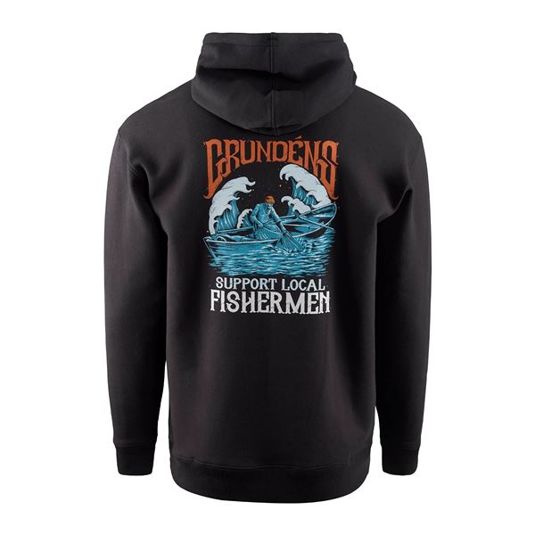 Displacement DWR Hoodie - SL Fisherman Black vel. XXL